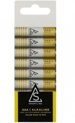 AAA Smartline LR3 Alkalisk 10-pakning