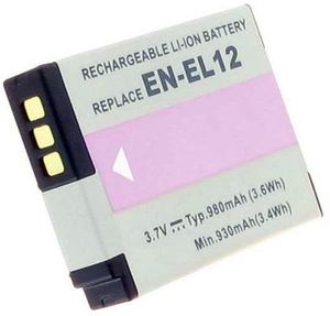EN-EL12 erstatningsbatteri