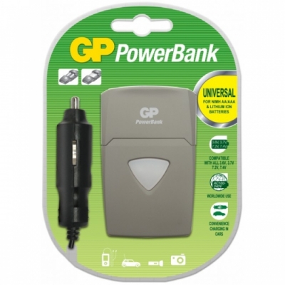GP Instant Power - Universal Laddare till Kamera &amp; uppladdningsbara batterier