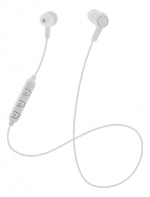 STREETZ In-ear headset Bluetooth hvit