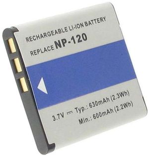 NP-120 Casio ersättningsbatteri