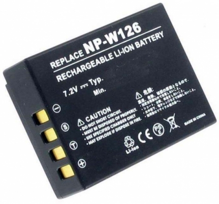 NP-W126 ersättningsbatteri