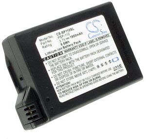 SONY PSP-1000G1W, 3.6V (3.7V), 1800 mAh