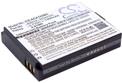 Activeon DKA10W-B mfl i gruppen Batterier / Kamerabatterier / Övrigt hos Batteriexperten.com (ACA100MC)