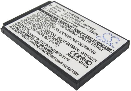 Creative Zen Micro 5GB, 3.7V, 780 mAh