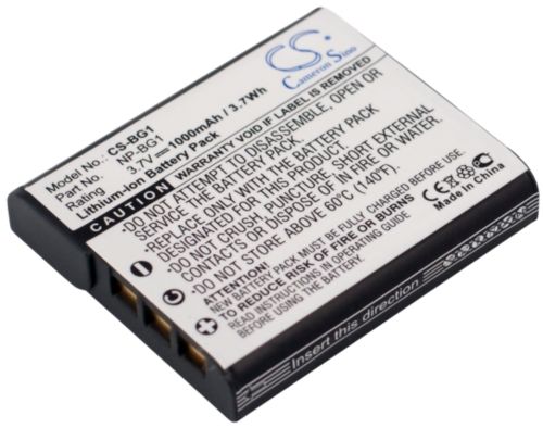 Sony Cyber-shot DSC-W50S, 3.7V, 1000 mAh in der Gruppe Batterien und Akkus / Kamera-Akkus / Sony / Sony-Modelle bei Nextbatt.de (0119debd05f1fc26d8d631188)
