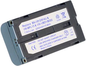 Rca CC8251, 7.2V, 2200 mAh in der Gruppe Batterien und Akkus / Kamera-Akkus / JVC / JVC-Modelle bei Nextbatt.de (007e532d40c19108acb6e9419)