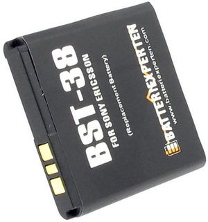 BST-38 erstatningsbatteri i gruppen Batterier / Mobilbatterier / Sony Ericsson hos Batteriexperten.com (BST-38)