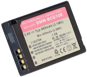 DMW-BCG10PP för Panasonic, 3.6V (3.7V), 860 mAh i gruppen Batterier / Kamerabatterier / Panasonic / Panasonic Batterier hos Batteriexperten.com (00257dd99a228051ca401aaf4)