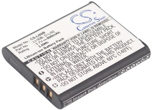 NP-10 för Casio, 3.7V, 800 mAh i gruppen Batterier / Kamerabatterier / Casio / Casio Batterier hos Batteriexperten.com (bbfd796e9f3094d927fe4d55d)