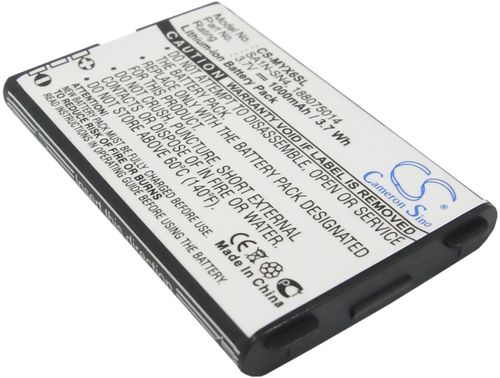 Sagem MYV-65, 3.7V, 1000 mAh i gruppen Batterier / Mobilbatterier / Övrigt / Övrigt Modeller hos Batteriexperten.com (1b3d8f1e5c493e2266e719a26)