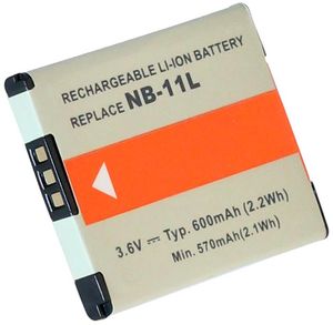 NB-11L ersättningsbatteri i gruppen Batterier / Kamerabatterier / Canon hos Batteriexperten.com (NB-11L)