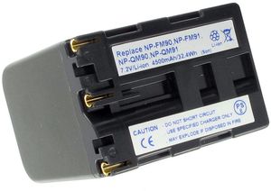 Sony DCR-TRV140E, 7.2V (7.4V), 4500 mAh i gruppen Batterier / Kamerabatterier / Sony / Sony Modeller hos Batteriexperten.com (039d53879a998634e2ba4f7cd)
