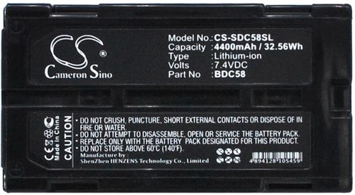 Sokkia NET05X, 7.4V, 4400 mAh i gruppen Batterier / Övriga batterier / Övrig utrustning / Övrig utrustning Modeller hos Batteriexperten.com (02d8a5448b74b14054367dd46)