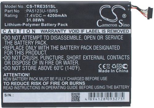Toshiba AT10LE-A-108 mfl i gruppen Batterier / Surfplattor-batterier / Toshiba hos Batteriexperten.com (TRE351SL)
