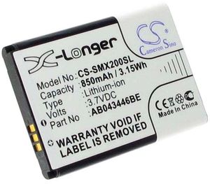 Samsung SGH-D728, 3.6V (3.7V), 850 mAh i gruppen Batterier / Mobilbatterier / Samsung / Samsung Modeller hos Batteriexperten.com (014992923cda2afb7845f08b8)